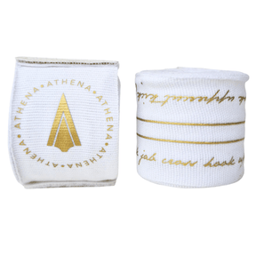 Athena Nerio White/Gold Handwraps Hand Wraps Athena 