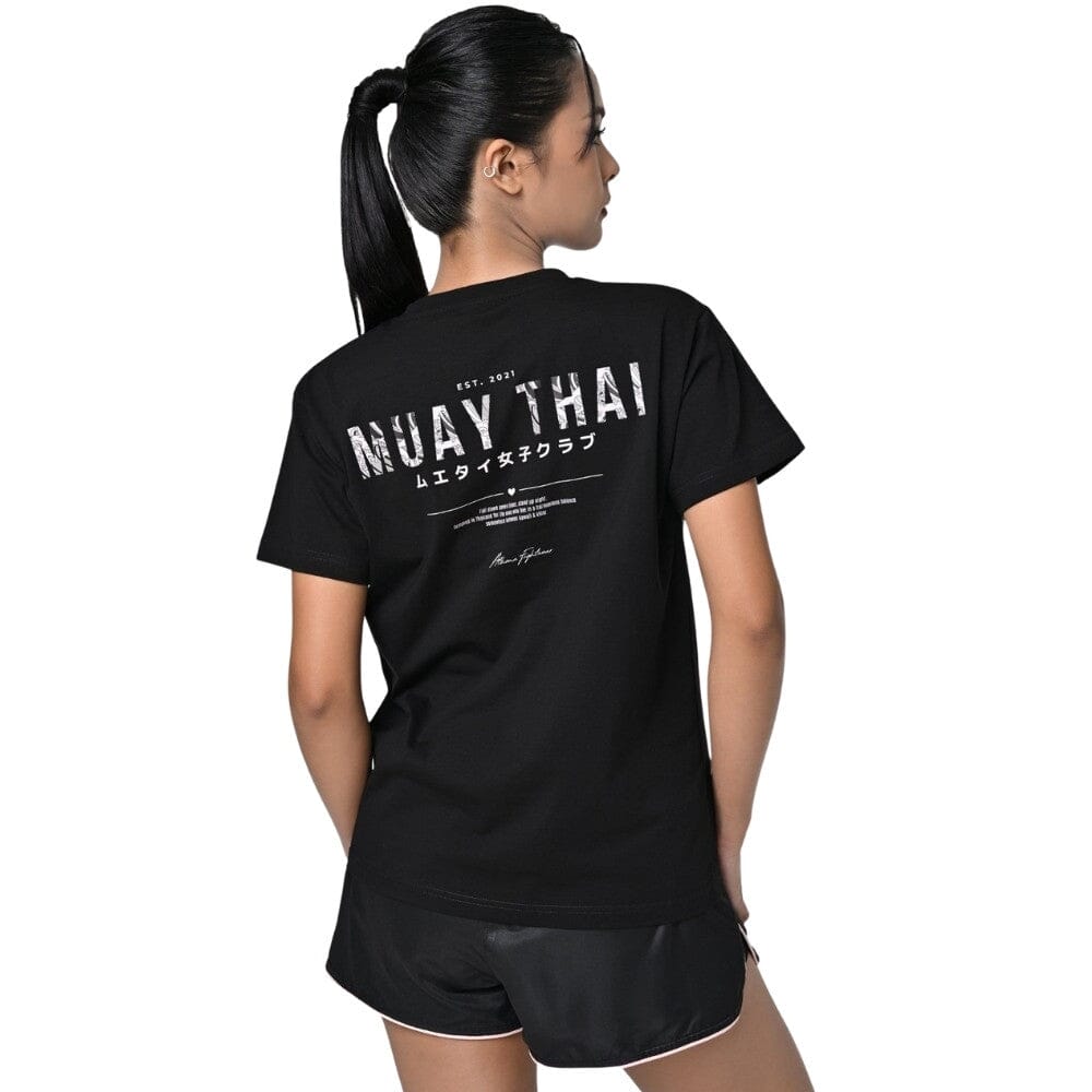 Athena Ryoko Graphic Tee Black/Pink T-Shirts Athena Black/Pink Small 