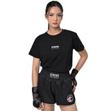 Athena Ryoko Muay Thai Shorts Black/Pink Muay Thai Shorts Athena 