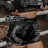 Athena Enyo Muay Thai Shorts Berry Muay Thai Shorts Athena 