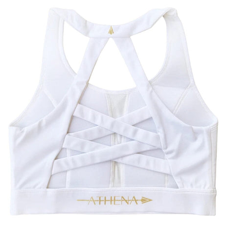 Athena Sports Bra V2 White/Gold Sport Bras Athena 