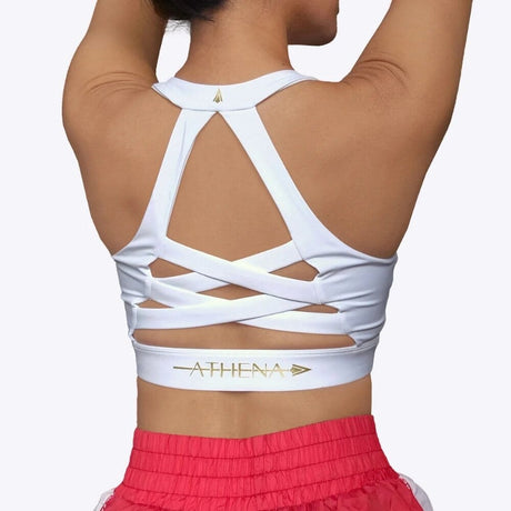 Athena Sports Bra V2 White/Gold Sport Bras Athena 