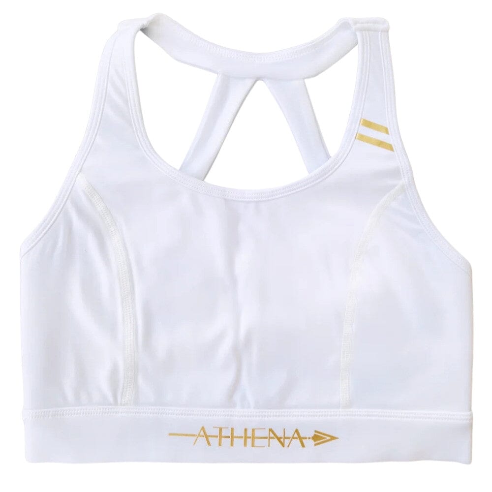 Athena Sports Bra V2 White/Gold Sport Bras Athena 