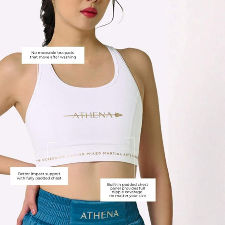 Athena Thessalia Sports Bra v2.0 White