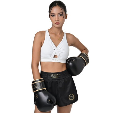 Athena Boxing Gloves Black/Gold