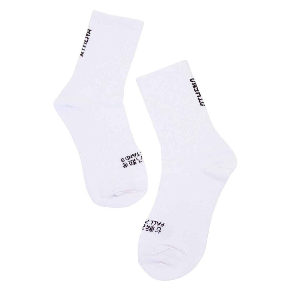 Athena Crew Socks 3 Pack White Sport Socks Athena 