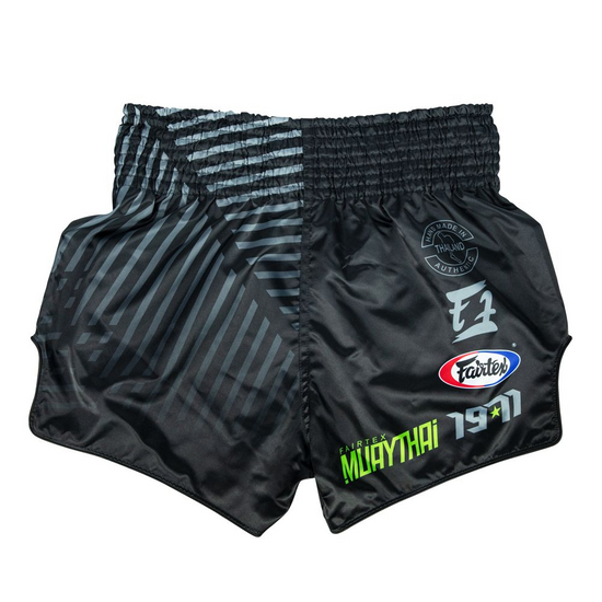 Fairtex BS1924 Muay Thai Shorts Racer Black