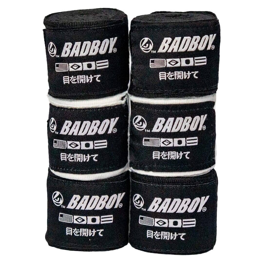 Bad Boy Omega Premium Hand Wraps (3 pack) Hand Wraps Bad Boy 