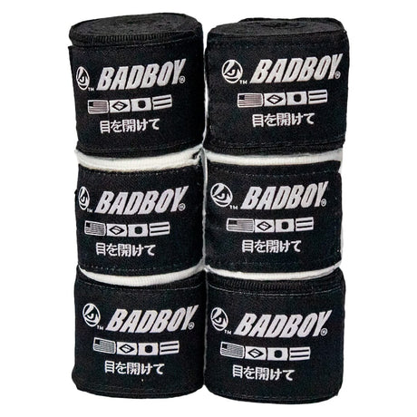 Bad Boy Omega Premium Hand Wraps (3 pack) Hand Wraps Bad Boy 
