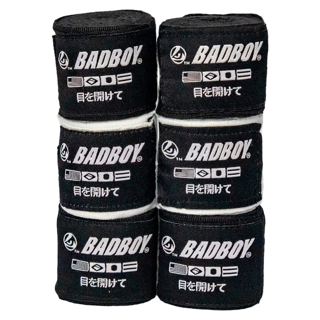 Bad Boy Omega Premium Hand Wraps (3 pack) Hand Wraps Bad Boy 