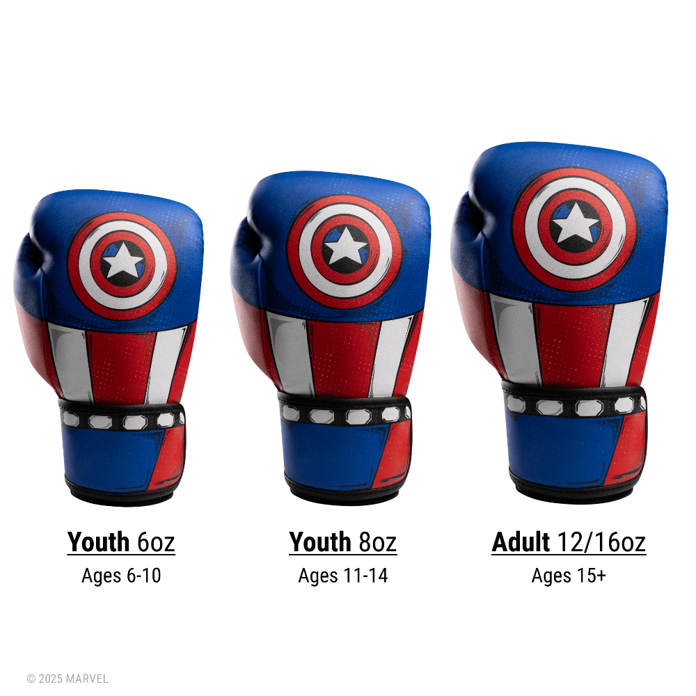 Hayabusa Youth Marvel Classic Captain America Boxing Gloves Boxing Gloves Hayabusa 