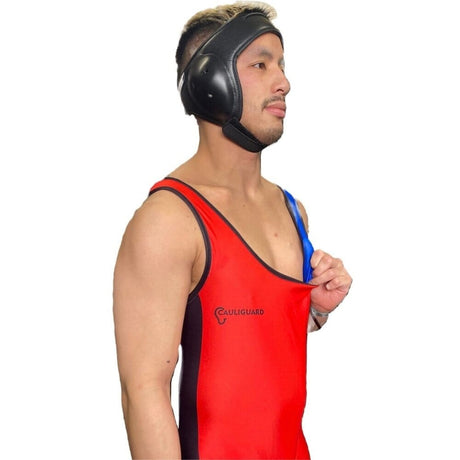 Cauliguard Reversible Wrestling Singlet Blue/Red Wrestling Uniforms Cauliguard Blue/Red 7X Small 