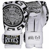 Cleto Reyes Aztec Calendar Boxing Gloves Black/White