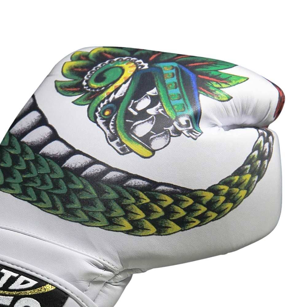 Cleto Reyes Quetzalcoatl Boxing Gloves White/Green – MMA Fight Store