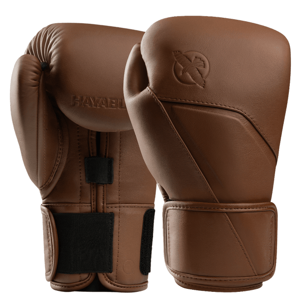 Hayabusa E1 Leather Boxing Gloves Brown – MMA Fight Store