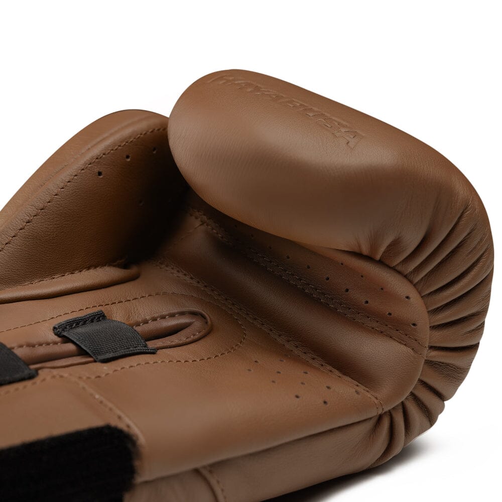 Hayabusa E1 Leather Boxing Gloves Brown – MMA Fight Store