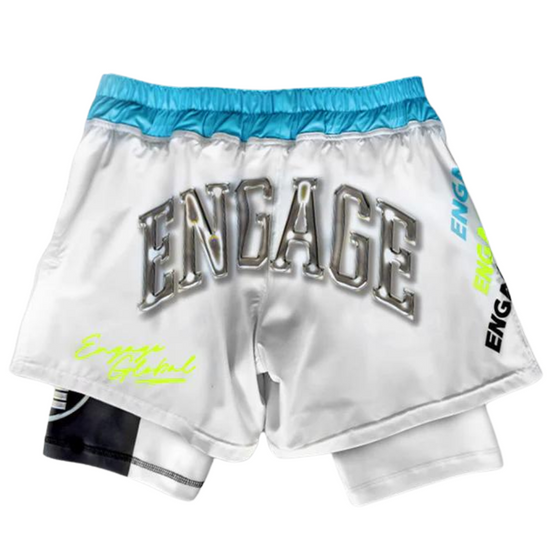 Engage Chrome 2-in-1 Fight Shorts