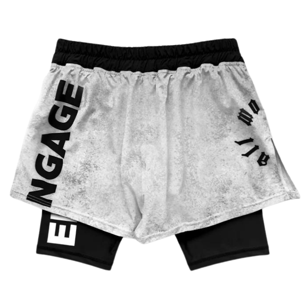 Engage All Money In 2-in-1 Fight Shorts
