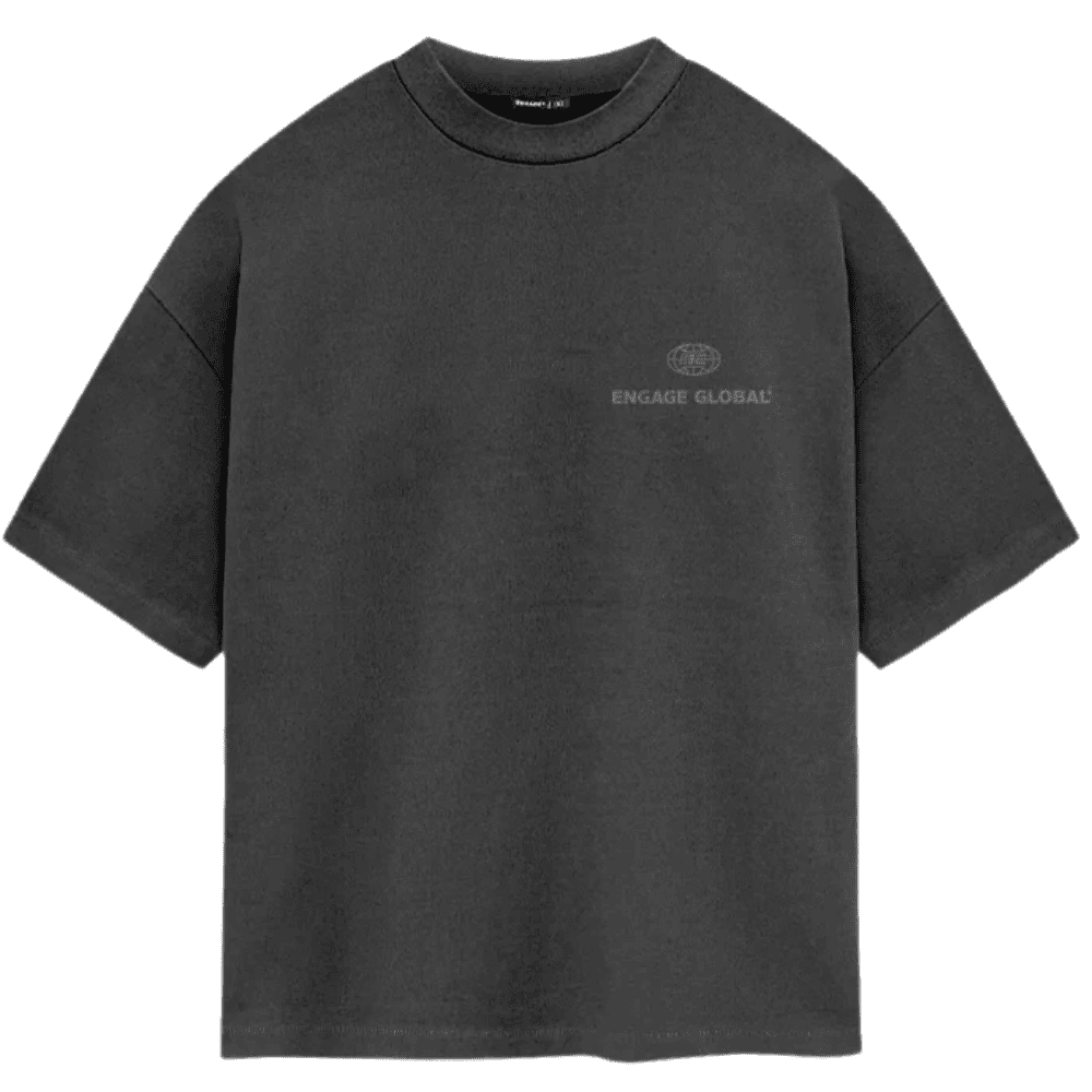 Engage Black Out Oversized T-Shirt T-Shirts Engage 