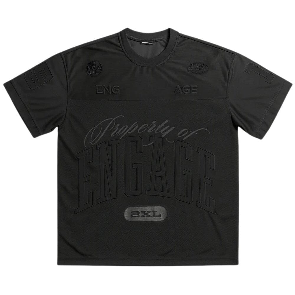Engage Blackout Jersey Black T-Shirts Engage Black Small 