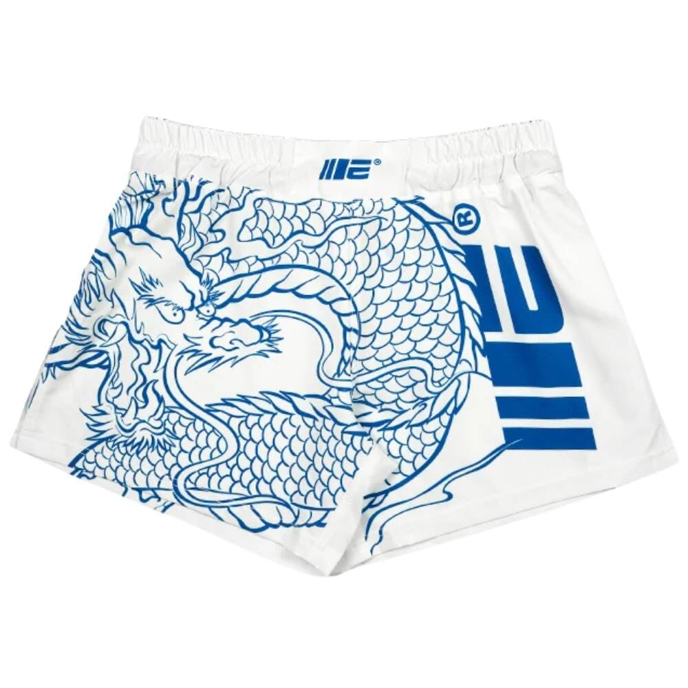 Engage Blue Dragon MMA Hybrid Shorts White/Blue MMA Shorts Engage White/Blue Small 