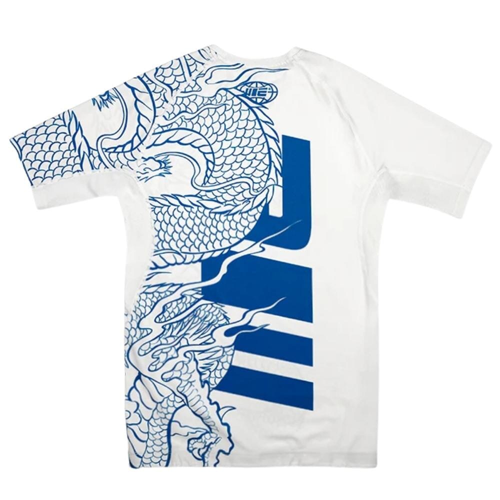 Engage Blue Dragon Short Sleeve Rashguard White/Blue Rashguards Engage 