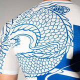 Engage Blue Dragon Short Sleeve Rashguard White/Blue Rashguards Engage 
