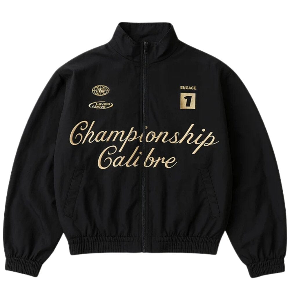 Engage Champion Calibre Track Jacket Black Outerwear Engage Black S/M 