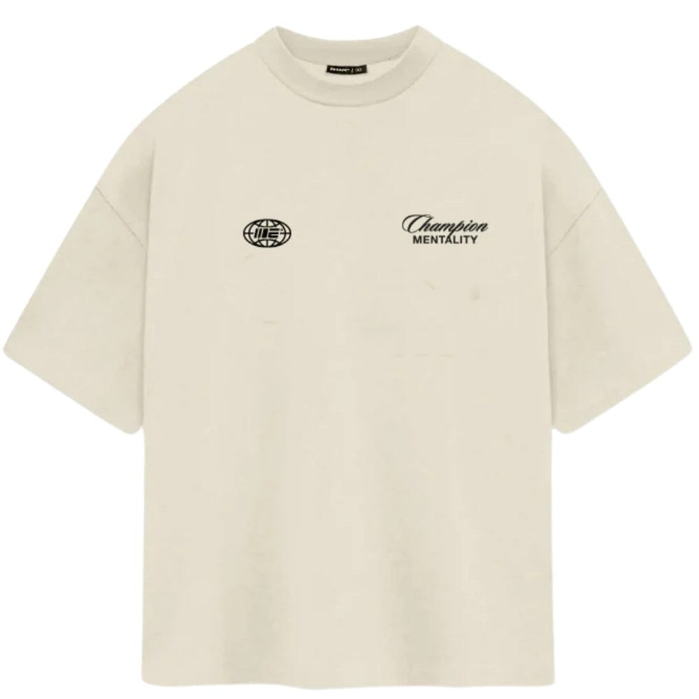 Engage Champion Mentality T-Shirt Off White/Black T-Shirts Engage 