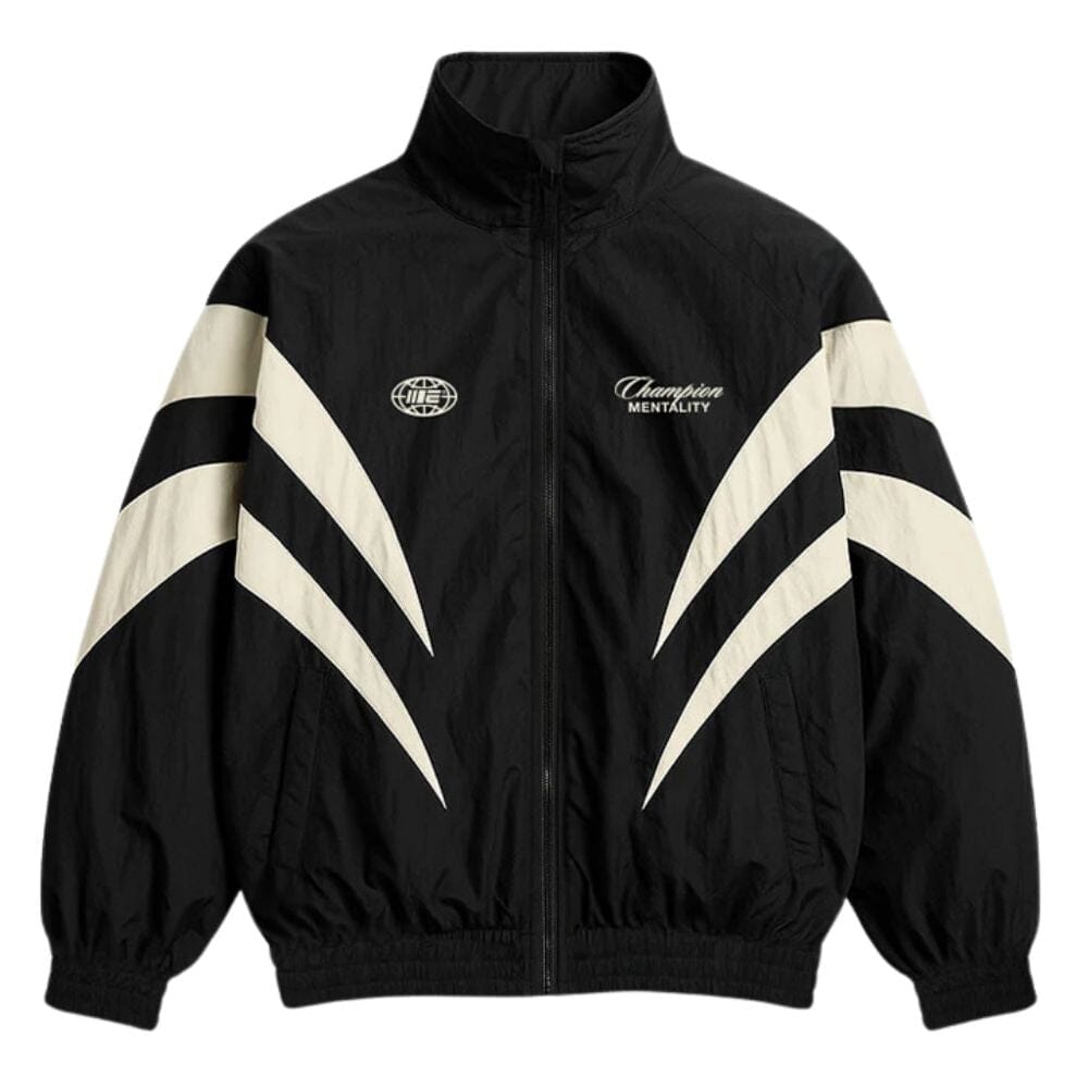 Engage Champion Mentality Track Jacket Black/White Outerwear Engage Off-White/Black S/M 