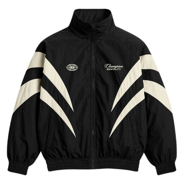 Engage Champion Mentality Track Jacket Black/White Outerwear Engage Off-White/Black S/M 
