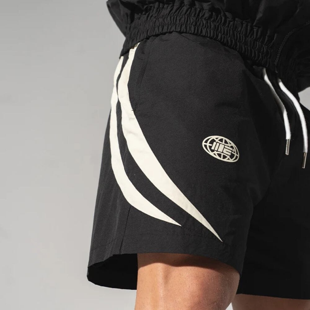 Engage Champion Mentality Track Shorts Black/White Training Shorts Engage 