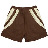 Engage Champion Mentality Track Shorts Brown/White Training Shorts Engage 
