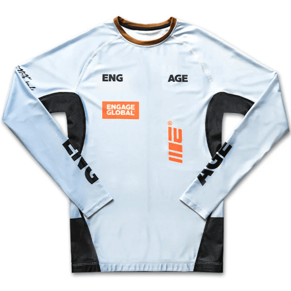 Engage Choc Orange Long Sleeve Rashguard Rashguards Engage Small 
