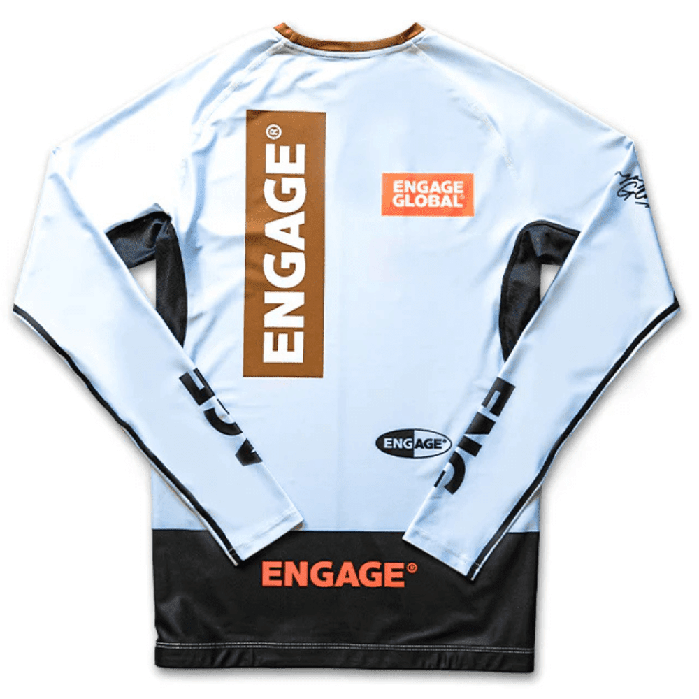 Engage Choc Orange Long Sleeve Rashguard Rashguards Engage 