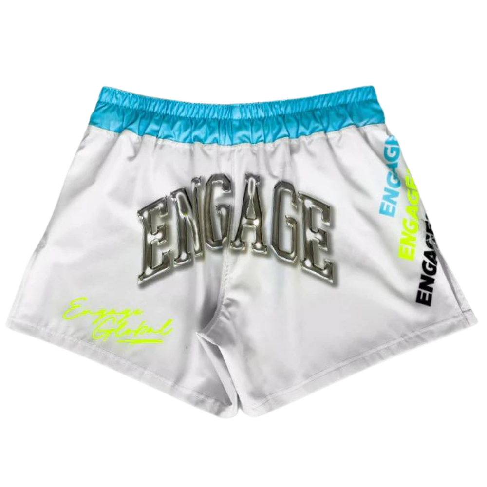 Load image into Gallery viewer, Engage Chrome MMA Hybrid Shorts
