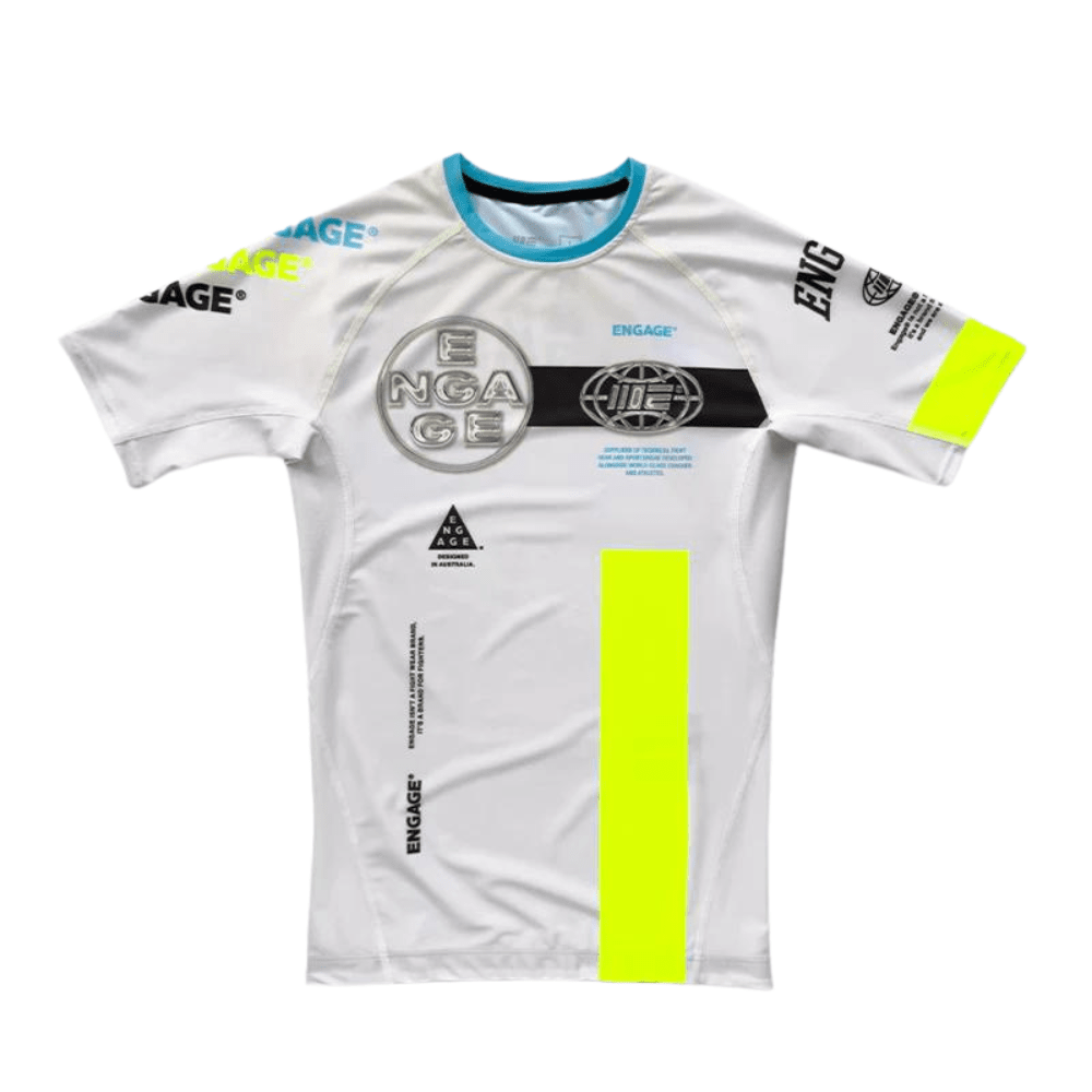 Engage Chrome Short Sleeve Rashguard Rashguards Engage Small 
