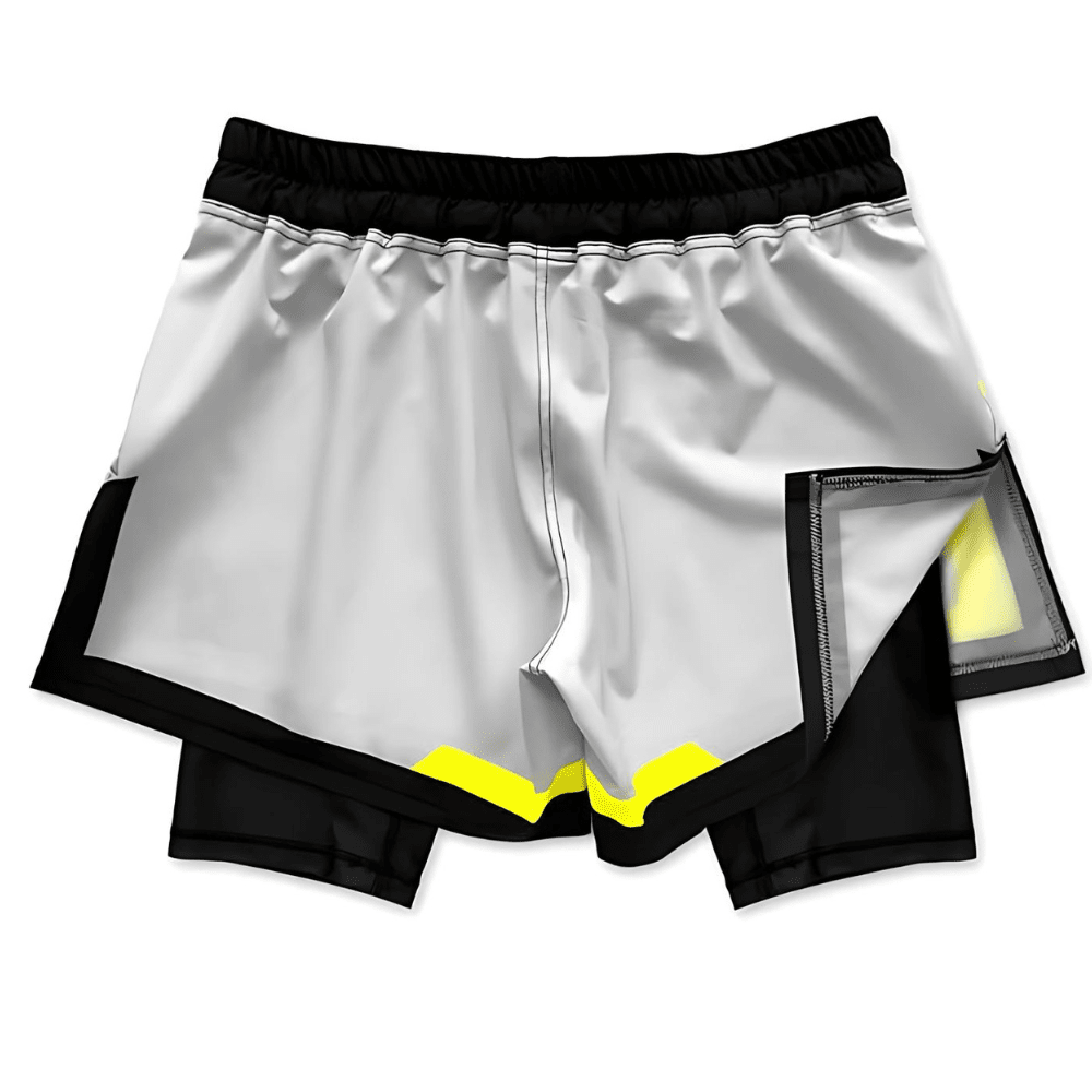 Engage Cool Grey 2-in-1 Fight Shorts MMA Shorts Engage 