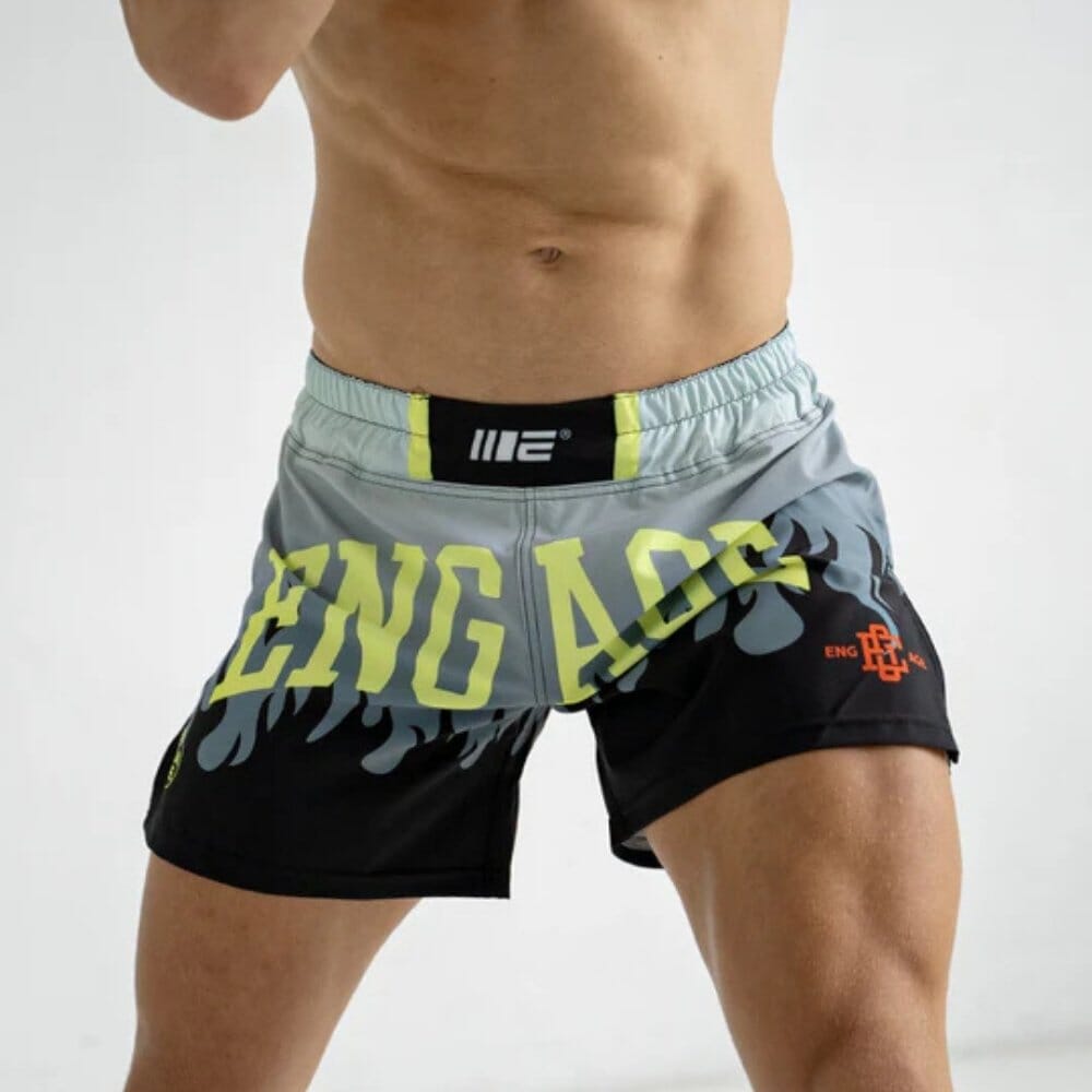 Engage Fright Night MMA Hybrid Shorts Black/Grey MMA Shorts Engage 