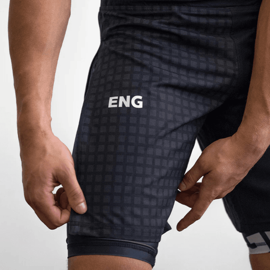 Engage Grid Tech 2-in-1 Gladiator Shorts MMA Shorts Engage 