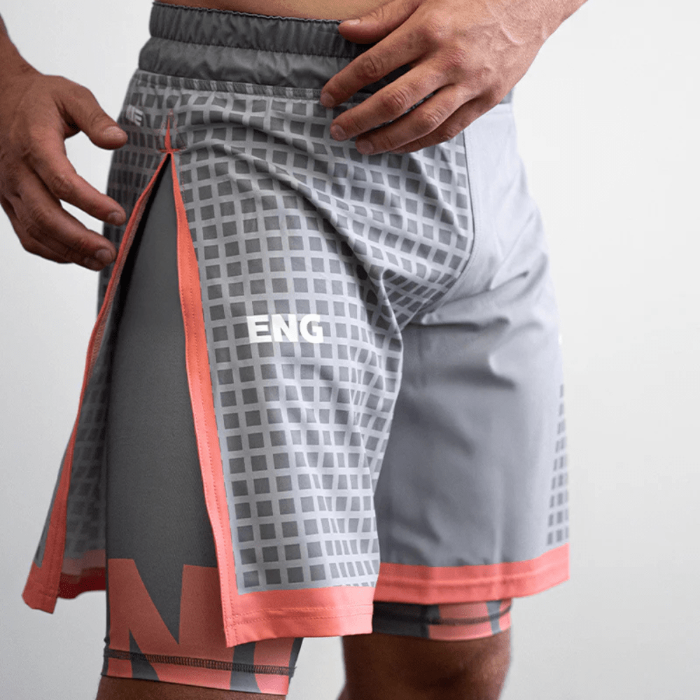 Engage Grid Tech 2-in-1 Gladiator Shorts MMA Shorts Engage 