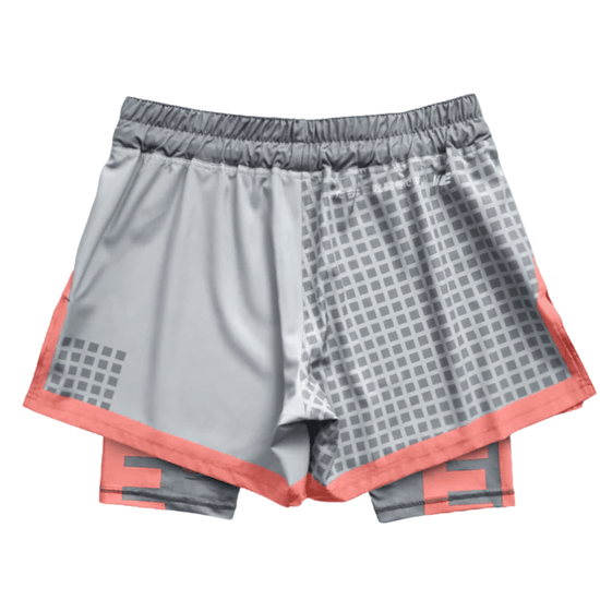 Engage Grid Tech 2 in 1 Hybrid Shorts MMA Shorts Engage 