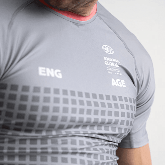 Engage Grid Tech Short Sleeve Rashgaurd Rashguards Engage 