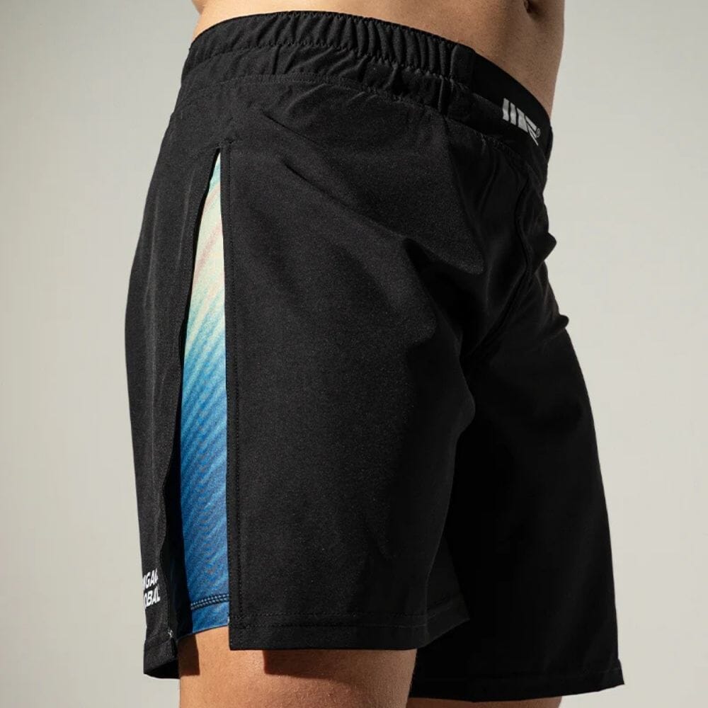 Engage Lo-Fi 2-in-1 Gladiator Shorts Black MMA Shorts Engage 