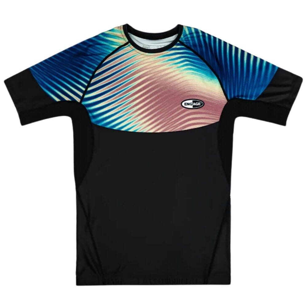Engage Lo-Fi Short Sleeve Rashguard Black Rashguards Engage Black Small 