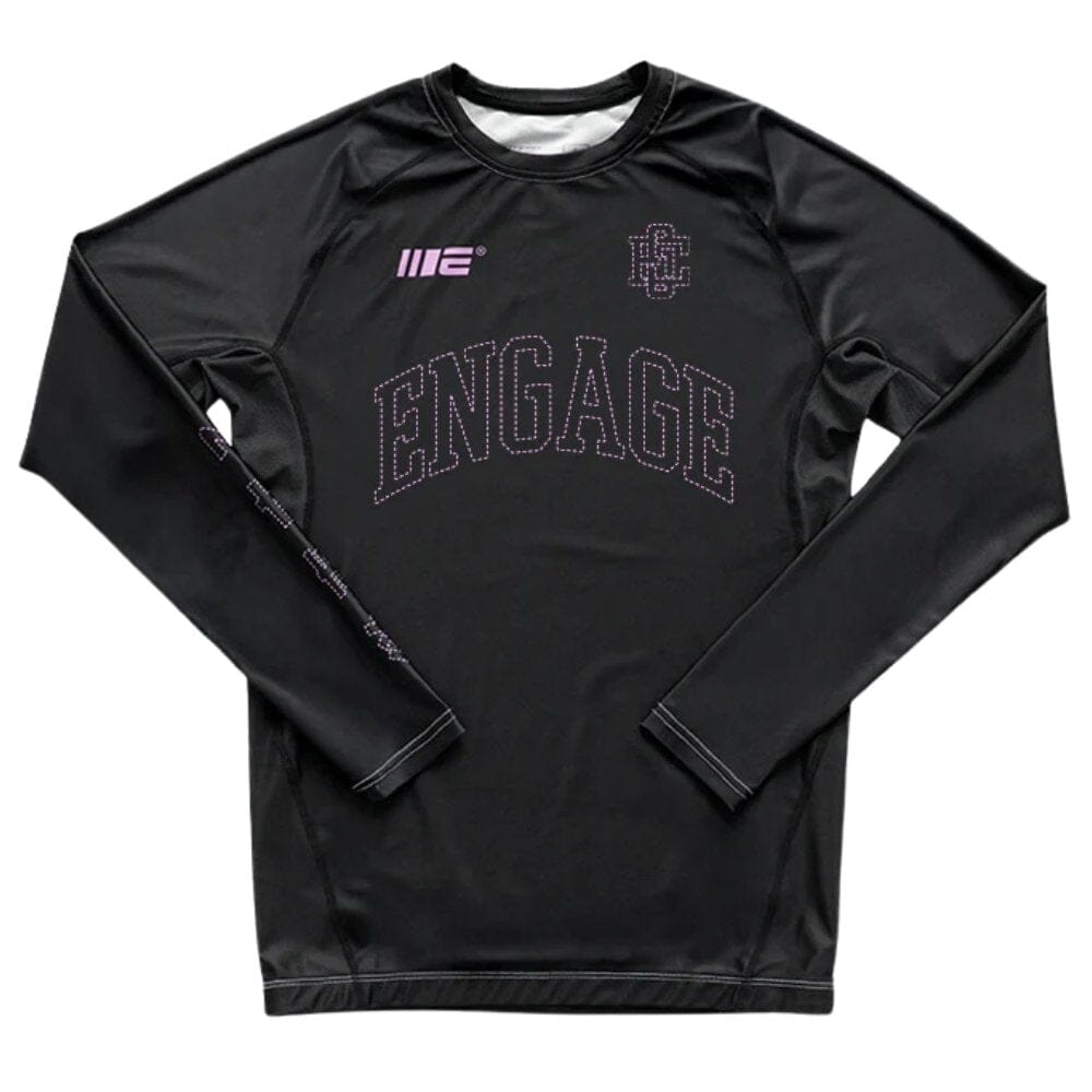 Engage Phantom Long Sleeve Rashguard Black/Pink Rashguards Engage Black/Pink Small 