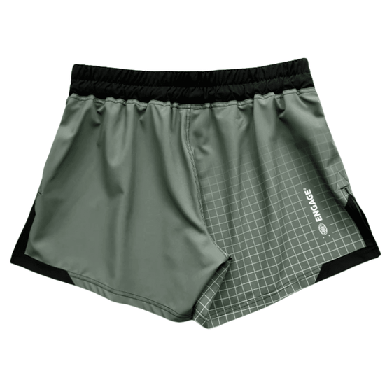 Engage Olive Graph Hyrbid MMA Shorts MMA Shorts Engage 