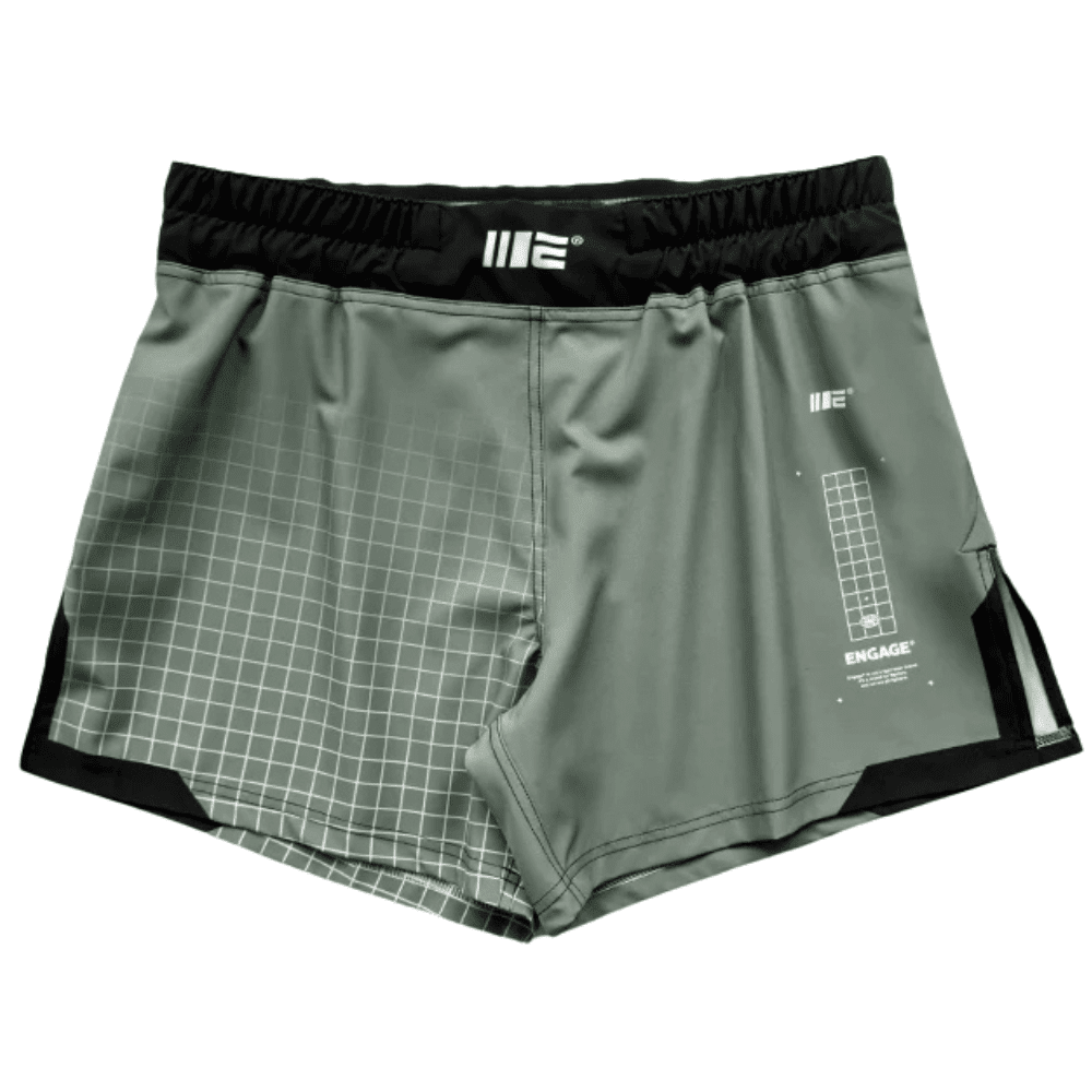 Engage Olive Graph Hyrbid MMA Shorts MMA Shorts Engage Small 