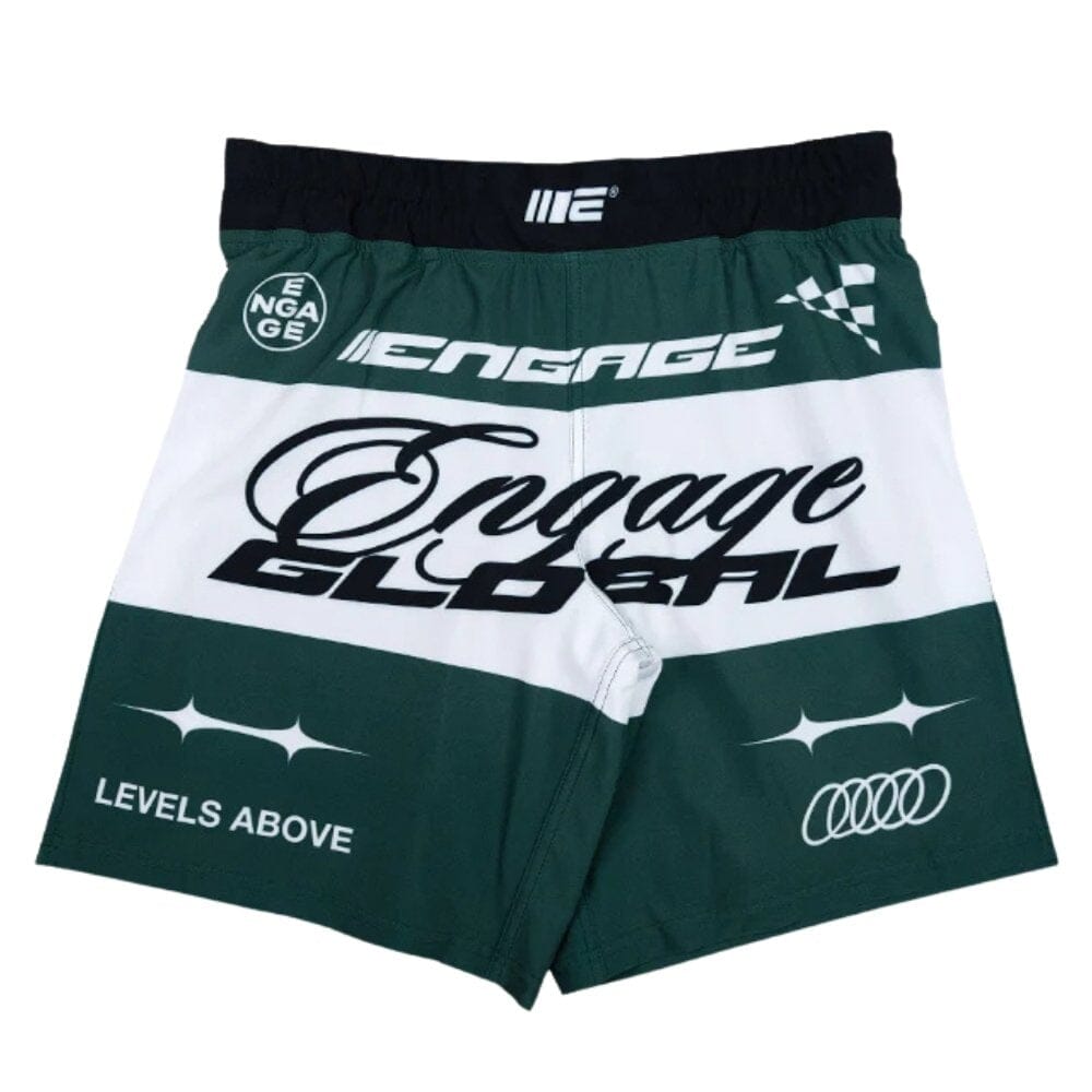 Engaging Shorts Engage Pit Crew MMA Grappling Shorts Eucalyptus – MMA Fight Store
