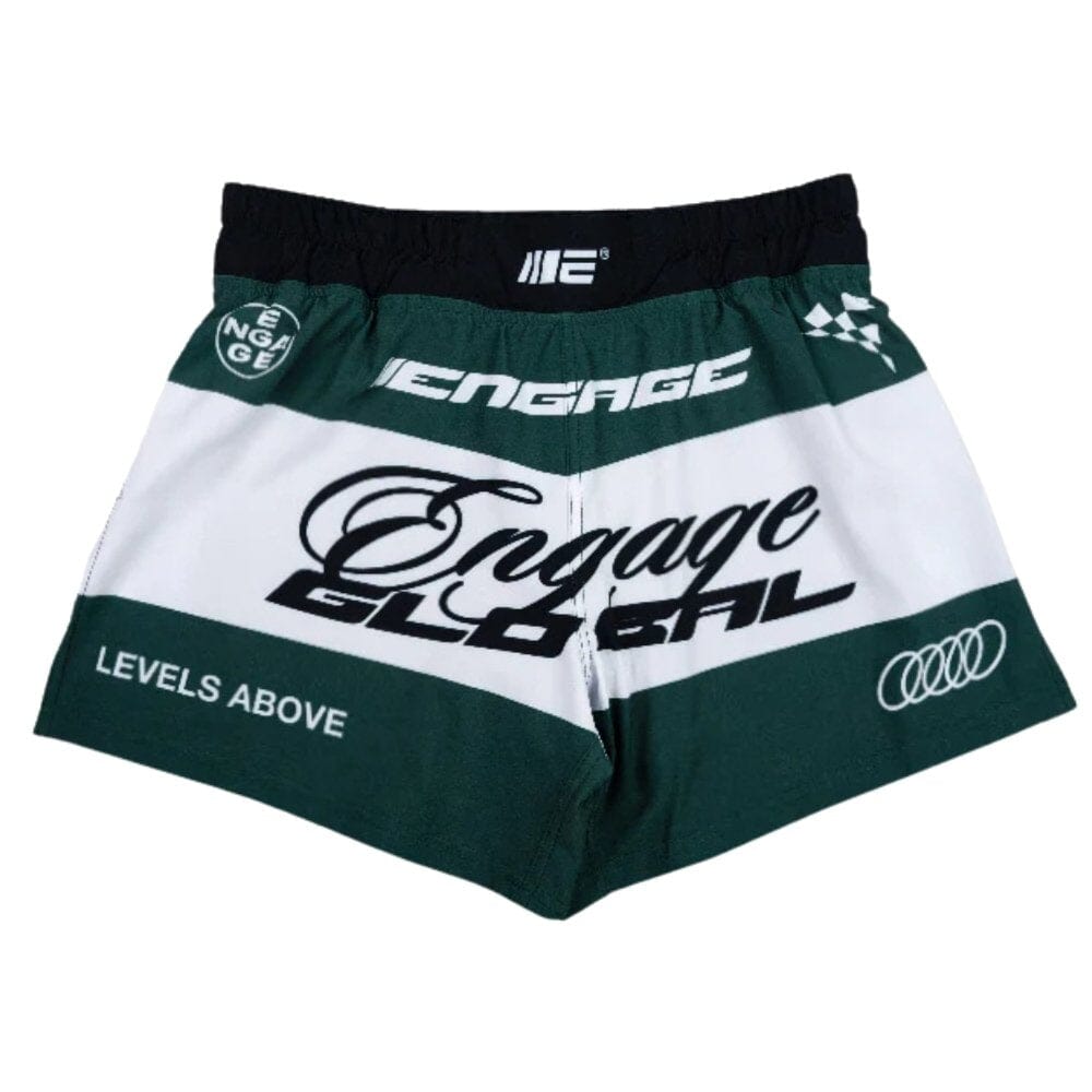 Engage Pit Crew MMA Hybrid Shorts Eucalyptus MMA Shorts Engage Eucalyptus Small 
